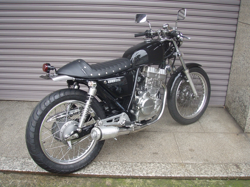 GB250クラブマン社外アルミミラー♪左右セット　他車種にも♪　カフェレーサー GB250クラブマン社外アルミミラー♪左右セット 他車種にも